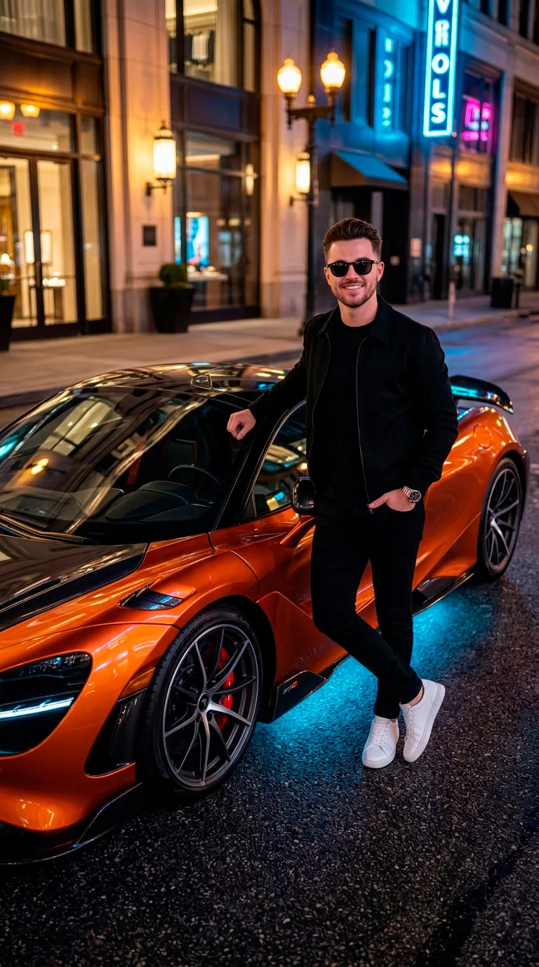 Prompt para Foto com Carro de Luxo usando IA | Supercarro Esportivo — exemplo de prompt de IA para Imagens em ChatGPT