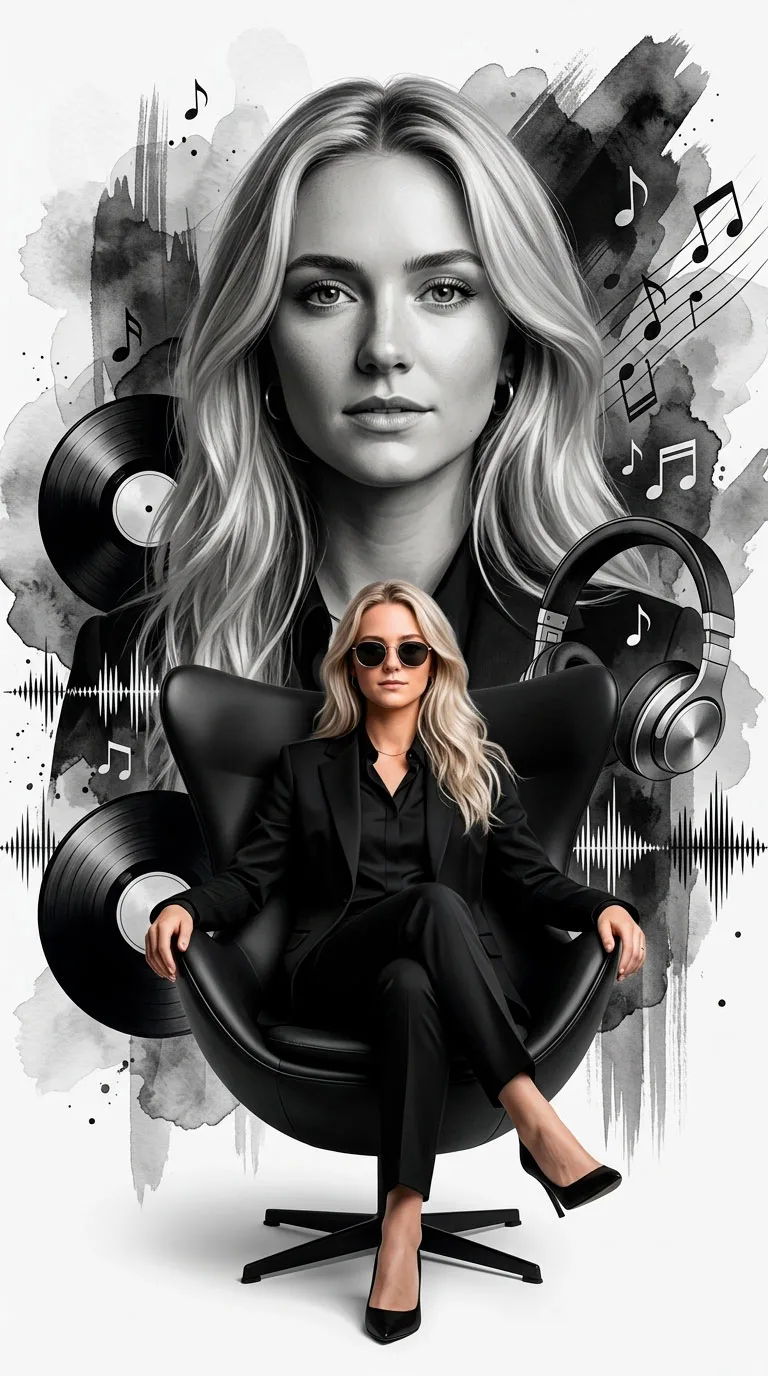 Retrato Artístico Musical Premium com Sua Foto em Estilo Editorial — exemplo de prompt de IA para Imagens em Google Flow