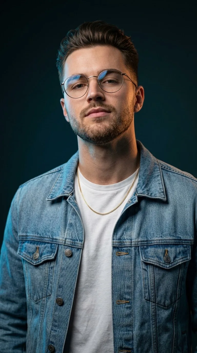 Prompt para Retrato Masculino Profissional com Iluminação Cinematográfica — exemplo de prompt de IA para Imagens em Gemini